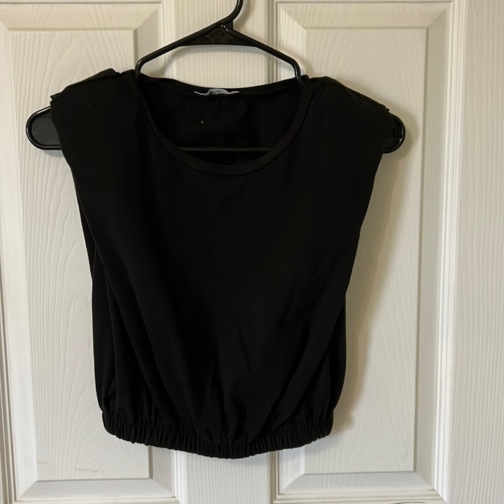 Zara elastic waist top